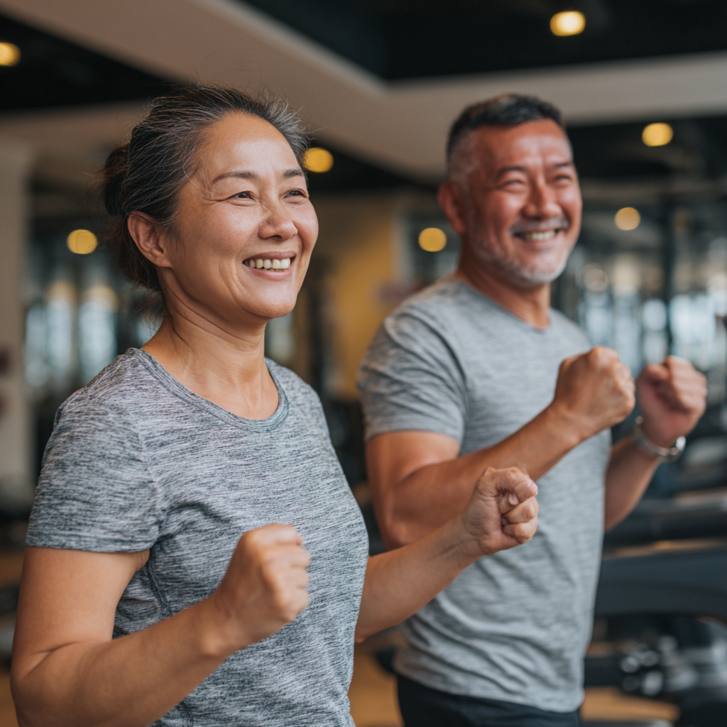Peaceful sleeping environment with Kazakh adults demonstrating healthy sleep habits and relaxation techniques for optimal fitness recovery